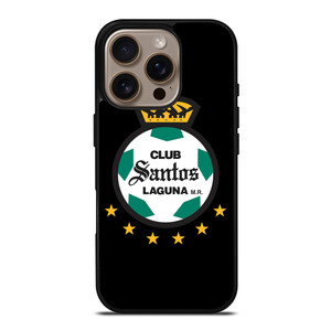 CLUB SANTOS LAGUNA FOOTBALL LOGO iPhone 16 Pro Case Cover
