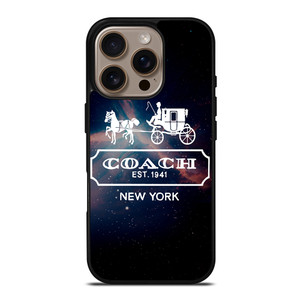 COACH NEW YORK NEBULA LOGO iPhone 16 Pro Case Cover