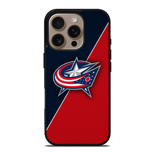 COLUMBUS BLUE JACKETS NHL HOCKEY LOGO iPhone 16 Pro Case Cover