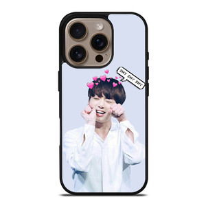 CUTE JUNGKOOK BTS BANGTAN BOYS iPhone 16 Pro Case Cover