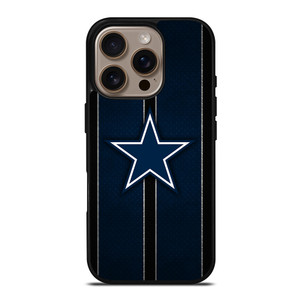 DALLAS COWBOYS NFL METAL STRIPE iPhone 16 Pro Case Cover