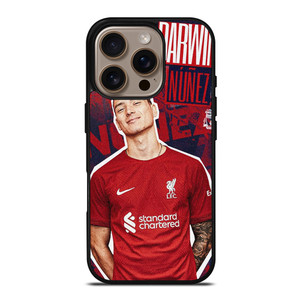 DARWIN NUNEZ LIVERPOOL FC iPhone 16 Pro Case Cover DARWIN NUNEZ LIVERPOOL FC iPhone 16 Pro Case Cover