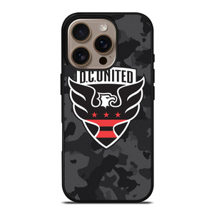 DC UNITED MLS BLACK CAMO iPhone 16 Pro Case Cover