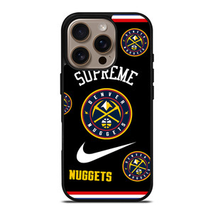 DENVER NUGGETS NBA X SUPREME NIKE iPhone 16 Pro Case Cover