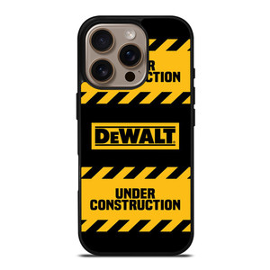 DEWALT UNDER CONSTRUCTION iPhone 16 Pro Case Cover