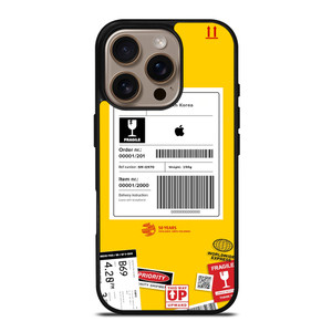 DHL SHIPPING EXPRESS LABEL APPLE iPhone 16 Pro Case Cover