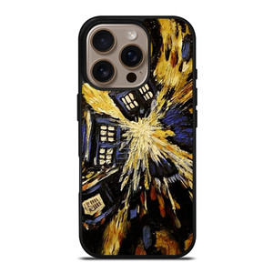 DOCTOR WHO EXPLODING TARDIS iPhone 16 Pro Case Cover