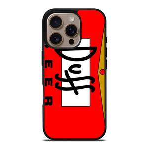DUFF BEER THE SIMPSONS CARTOON iPhone 16 Pro Case Cover DUFF BEER THE SIMPSONS CARTOON iPhone 16 Pro Case Cover