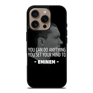 EMINEM RAPPER QUOTES iPhone 16 Pro Case Cover EMINEM RAPPER QUOTES iPhone 16 Pro Case Cover