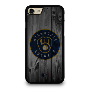 MILWAUKEE BREWERS BASEBALL MLB WOOD LOGO iPhone 7 / 8 Case Cover MILWAUKEE BREWERS BASEBALL MLB WOOD LOGO iPhone 7 / 8 Case Cover