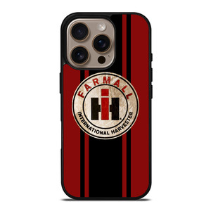 FARMALL INTERNATIONAL HARVESTER BADGE STRIPE iPhone 16 Pro Case Cover