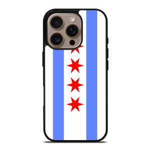 FLAG OF CHICAGO iPhone 16 Pro Case Cover