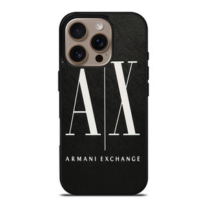 GIROGIO ARMANI LOGO EXCHANGE AX iPhone 16 Pro Case Cover