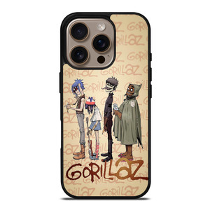 GORILLAZ ENGLISH BAND 3 iPhone 16 Pro Case Cover