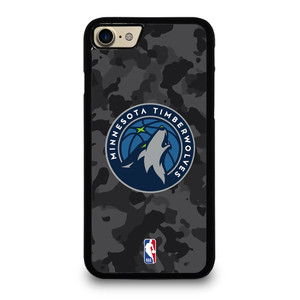 MINNESOTA TIMBERWOLVES BLACK CAMO iPhone 7 / 8 Case Cover