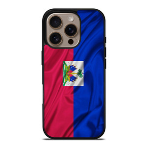 HAITI FLAG iPhone 16 Pro Case Cover