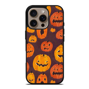HALLOWEEN PUMPKINS PATTERN iPhone 16 Pro Case Cover