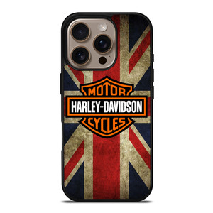 HARLEY DAVIDSON BRITISH UNION JACK iPhone 16 Pro Case Cover HARLEY DAVIDSON BRITISH UNION JACK iPhone 16 Pro Case Cover