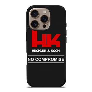 HECKLER AND KOCH NO COMPROMISE iPhone 16 Pro Case Cover