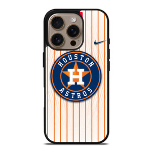 HOUSTON ASTROS MLB NIKE iPhone 16 Pro Case Cover HOUSTON ASTROS MLB NIKE iPhone 16 Pro Case Cover