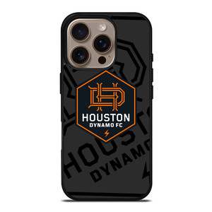 HOUSTON DYNAMO FC MLS BLACK iPhone 16 Pro Case Cover