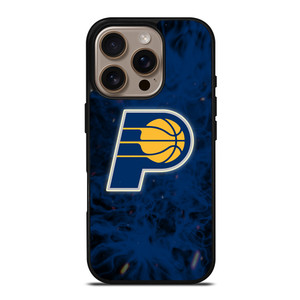 INDIANA PACERS BASKETBALL NBA FIRE iPhone 16 Pro Case Cover