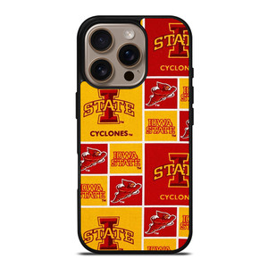 IOWA STATE CYCLONES FOOTBALL COLLAGE iPhone 16 Pro Case Cover