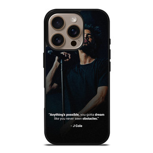J COLE RAPPER QUOTES iPhone 16 Pro Case Cover J COLE RAPPER QUOTES iPhone 16 Pro Case Cover
