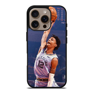 JA MORANT MEMPHIS GRIZZLIES DUNK iPhone 16 Pro Case Cover
