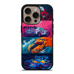 JAPAN RACING SPORTS CARS SUPRA GTR LANCER BRZ iPhone 16 Pro Case Cover