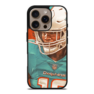 JAYLEN WADDLE MIAMI DOLPHINS NFL iPhone 16 Pro Case Cover JAYLEN WADDLE MIAMI DOLPHINS NFL iPhone 16 Pro Case Cover