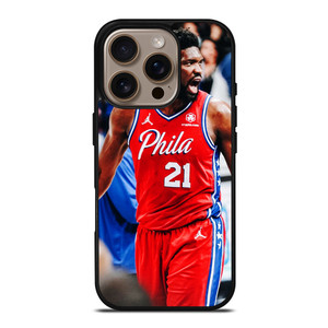 JOEL EMBIID PHILADELPHIA SIXERS 3 iPhone 16 Pro Case Cover