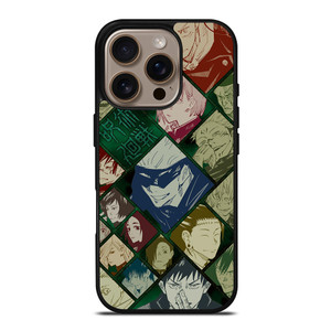 JUJUTSU KAISEN ANIME ALL CAST iPhone 16 Pro Case Cover