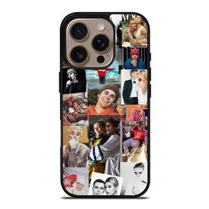 JUSTIN AND HAILEY BIEBER COLLAGE iPhone 16 Pro Case Cover