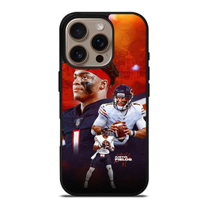 JUSTIN FIELDS CHICAGO BEARS NFL iPhone 16 Pro Case Cover