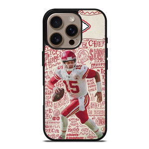 KANSAS CITY CHIEFS 15 PATRICK MAHOMES iPhone 16 Pro Case Cover