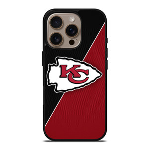 KANSAS CITY CHIEFS NFL FOOTBALL LOGO iPhone 16 Pro Case Cover