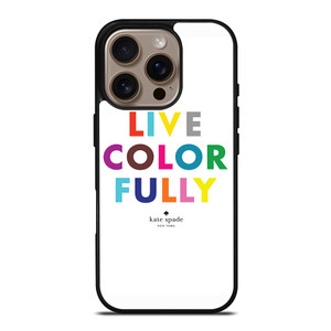 KATE SPADE LIVE COLOR FULLY iPhone 16 Pro Case Cover