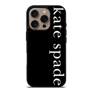 KATE SPADE NEW YORK BLACK iPhone 16 Pro Case Cover