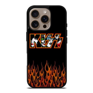 KISS ROCK BAND MEMBERS iPhone 16 Pro Case Cover