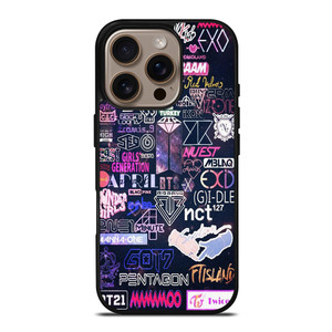KPOP BAND ALL iPhone 16 Pro Case Cover