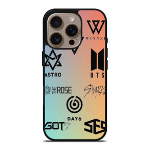 KPOP BAND LOGO iPhone 16 Pro Case Cover