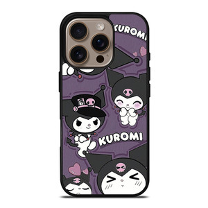 KUROMI CAT CARTOON iPhone 16 Pro Case Cover KUROMI CAT CARTOON iPhone 16 Pro Case Cover