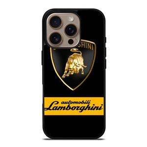 LAMBORGHINI AUTOMOBILI iPhone 16 Pro Case Cover LAMBORGHINI AUTOMOBILI iPhone 16 Pro Case Cover