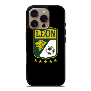 LEON FC FOOTBALL CLUB iPhone 16 Pro Case Cover LEON FC FOOTBALL CLUB iPhone 16 Pro Case Cover