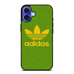 ADIDAS LOGO YELLOW GREEN iPhone 16 Case Cover
