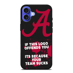ALABAMA CRIMSON TIDE FOOTBALL FUNNY iPhone 16 Case Cover ALABAMA CRIMSON TIDE FOOTBALL FUNNY iPhone 16 Case Cover