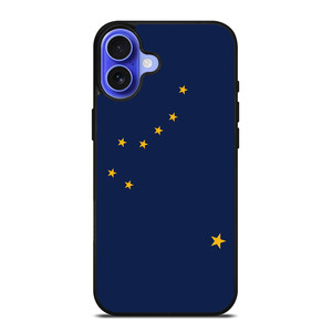 ALASKA STATES FLAG iPhone 16 Case Cover