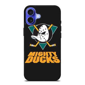 ANAHEIM DUCKS HOCKEY LOGO MIGHTY DUCKS iPhone 16 Case Cover ANAHEIM DUCKS HOCKEY LOGO MIGHTY DUCKS iPhone 16 Case Cover