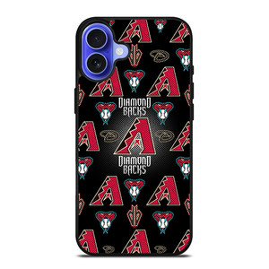 ARIZONA DIAMONDBACKS MLB BASEBALL PATTERN iPhone 16 Case Cover